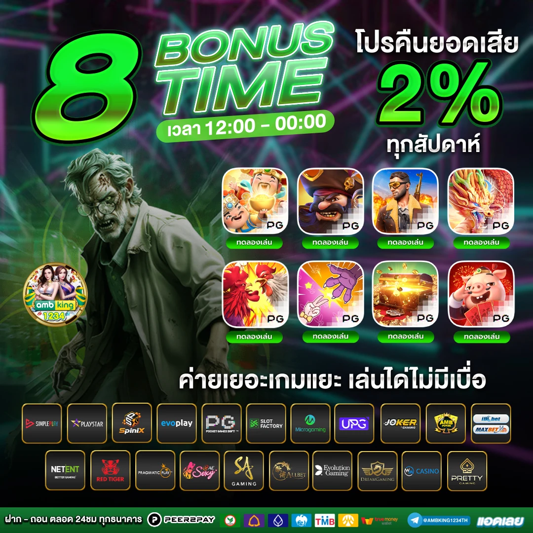 เวลาสล็อตแตกง่าย - แบนเนอร์โปรโมชั่น