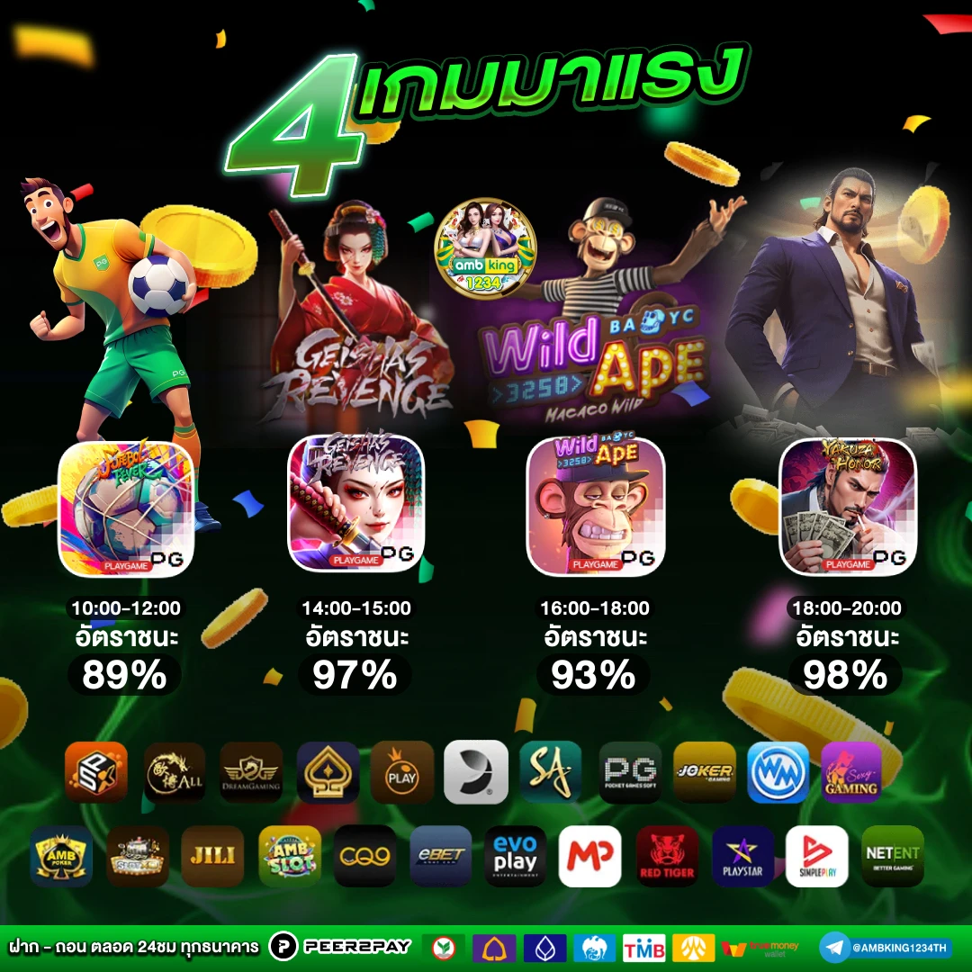 สล็อตรวมค่ายฝาก20รับ100 - แบนเนอร์โปรโมชั่น