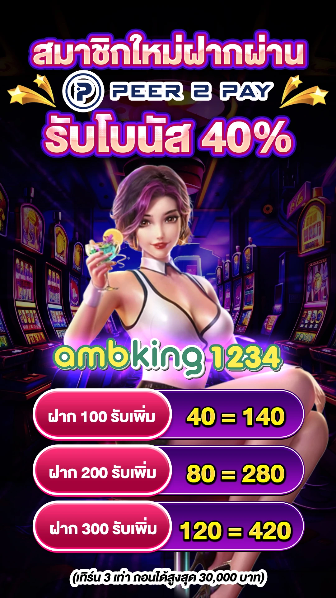 slot1234 ฝาก 10 รับ 100 - แบนเนอร์โปรโมชั่น
